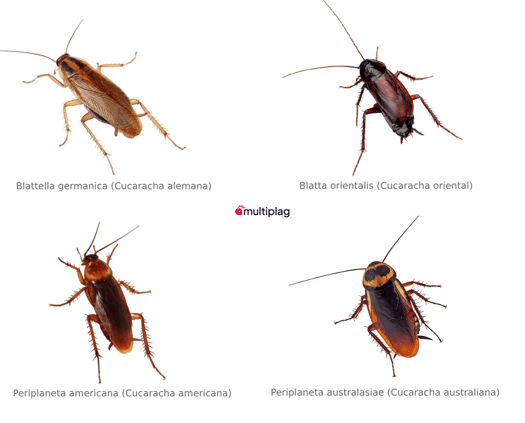 ¡Descubre los Diferentes Tipos de Cucarachas que Habitan en España!