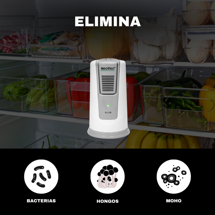 Neotec - Purificador de aire Ionizador Neotec XJ-100 para frigorífico