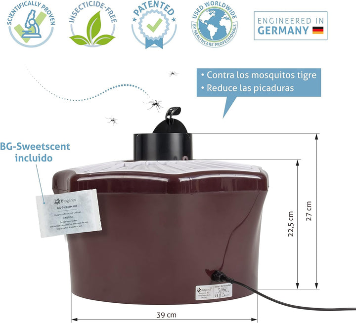 Biogents - Pack Mosquitaire para interior y exterior