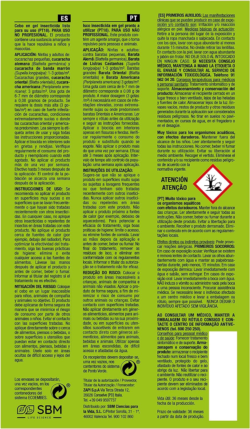 Protect Home - Gel anti-baratas