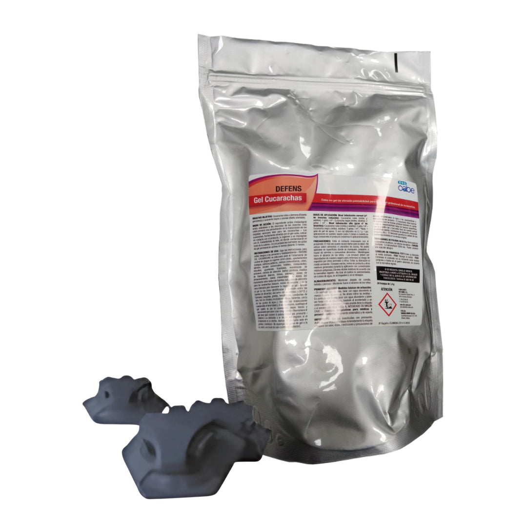 Defens Gel para Baratas – Pack de 20 Unidades com Isca Inseticida