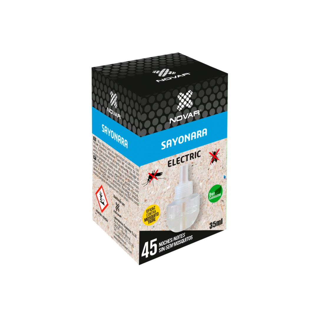 Novar - Inseticida elétrico contra mosquitos Sayonara