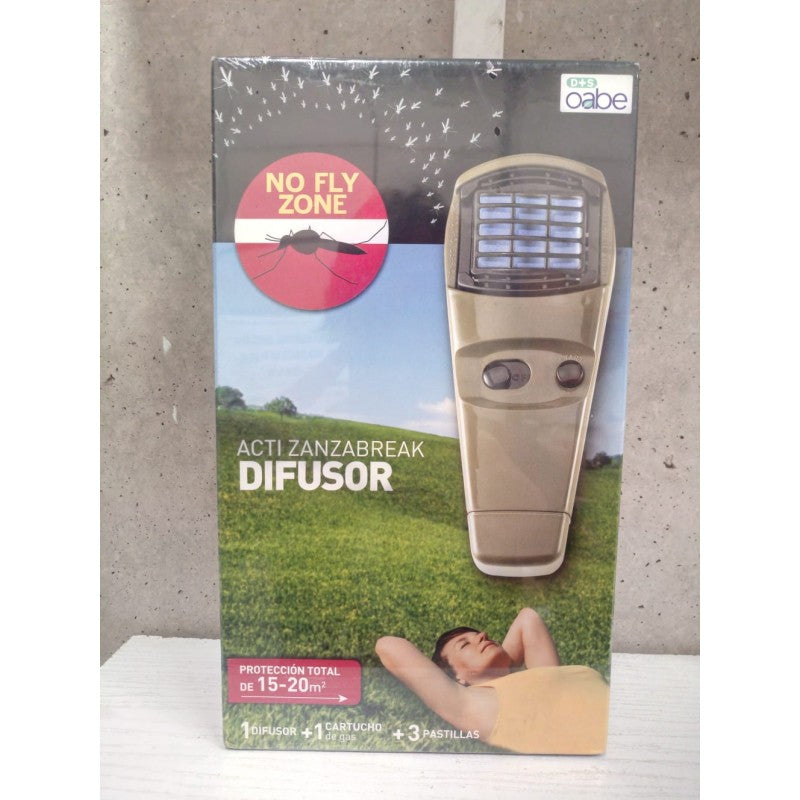 OABE - Difusor Portátil Anti-Mosquitos Zanza