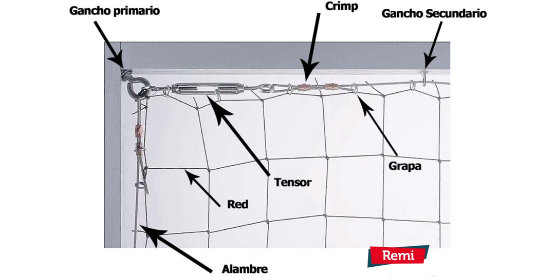Remi - Rede Anti Pombos | Pombo Rede | Malha