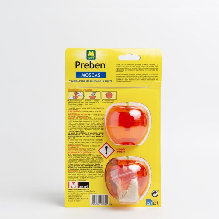 Massó - Armadilhas Preben para mosca-das-frutas