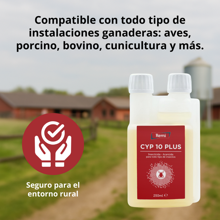 Remi - Inseticida Acaricida Concentrado CYP 10 PLUS