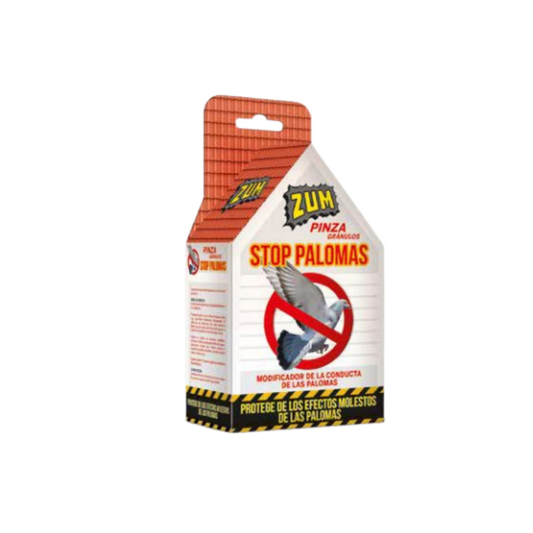 Zum - Clipe Repelente de Pombos Grânulos Stop Pombos