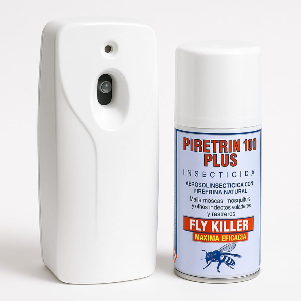 Piretrina 100 Plus - Inseticida para moscas, mosquitos e insetos voadores