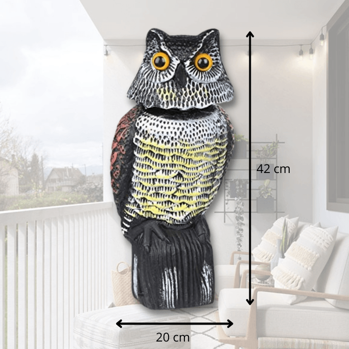 Buho Espantapajaros Casa y jardín Remi