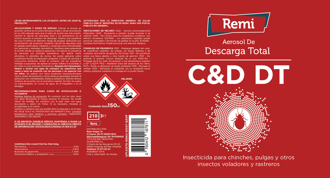 Remi - Inseticida Descarga Total
