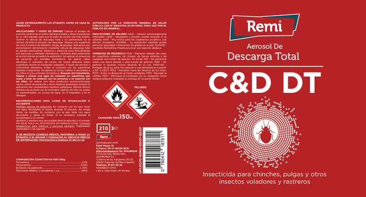 Remi - Inseticida Descarga Total