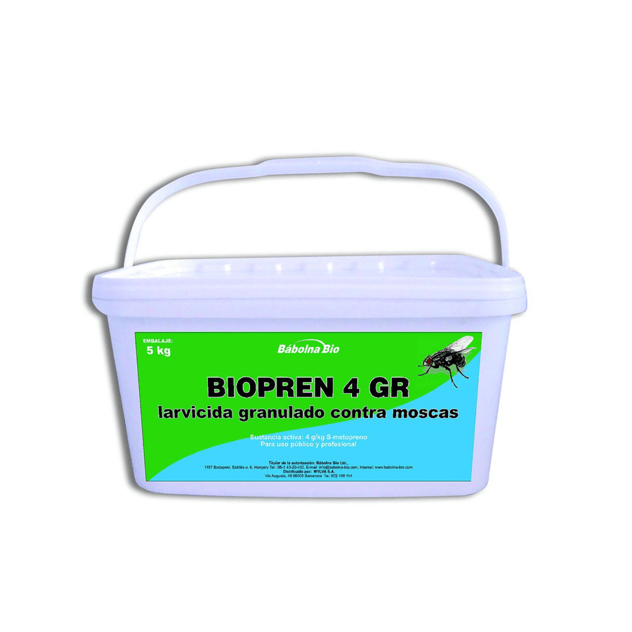 Biopren 4 GR - Larvicida Granulado Moscas Bábolna Bio