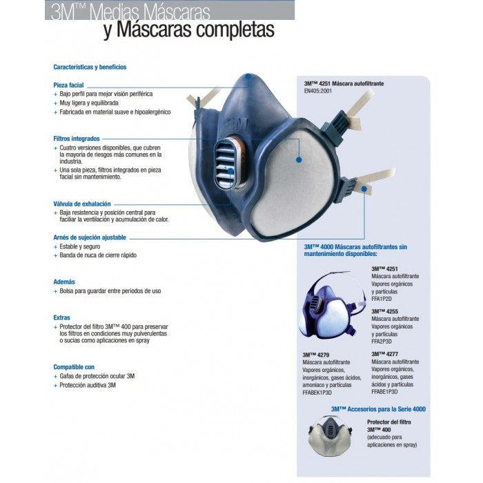 Gummi - Máscara Reutilizável 3M-4251