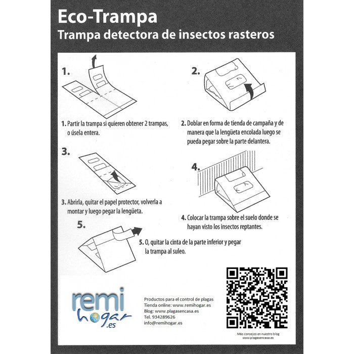 Trampa Cucarachas Remi