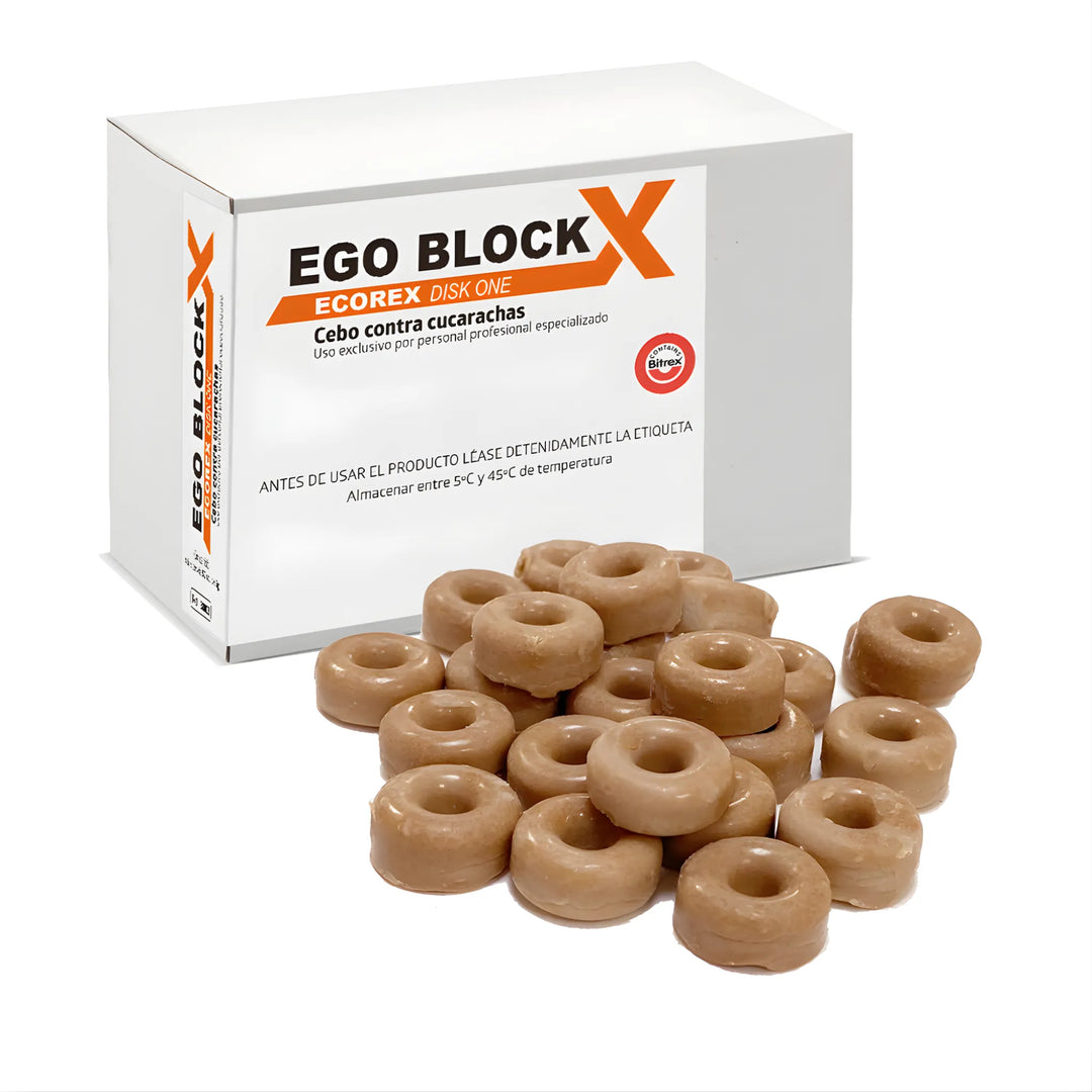 Ecorex Disk One - Isca inseticida de 5g para baratas americanas e orientais