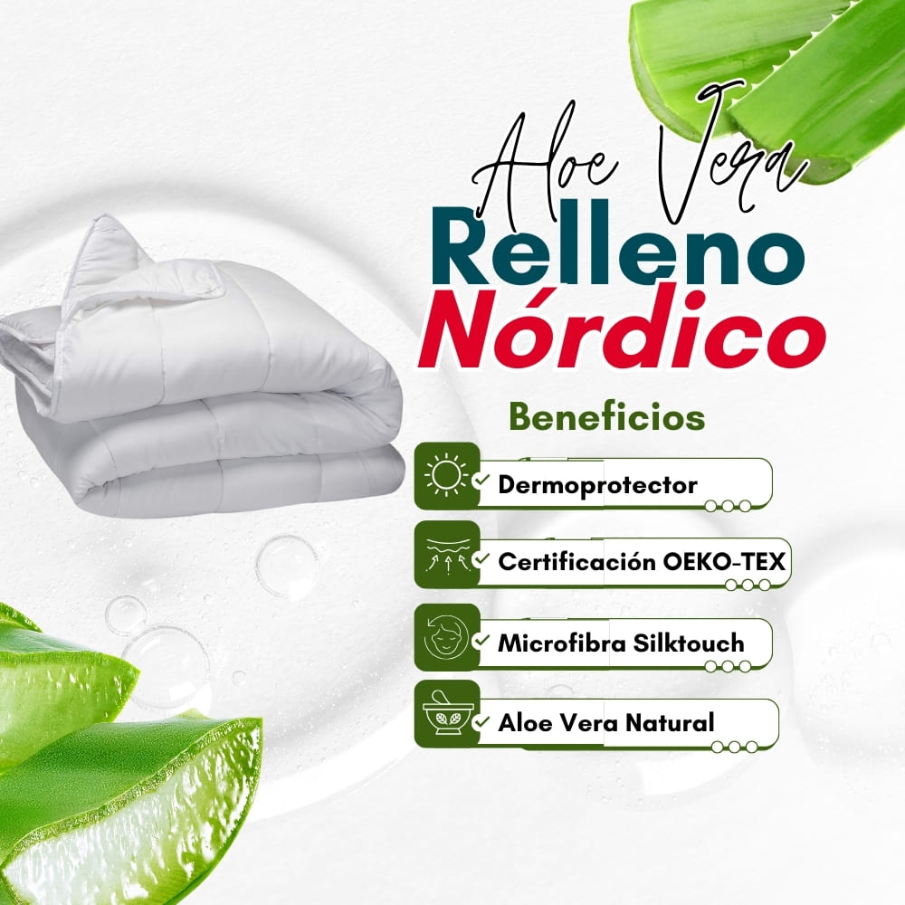 Remi - Edredon Aloe Vera 300gr/m²