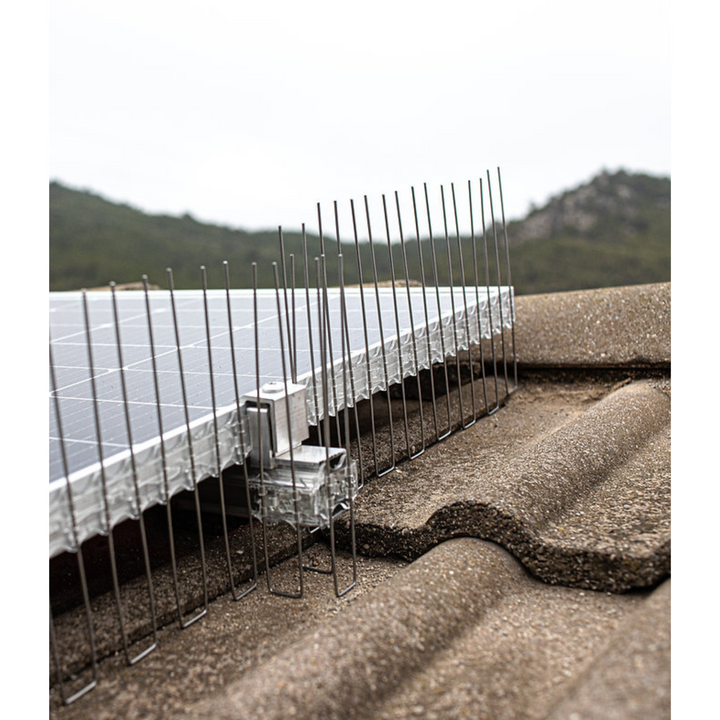 Espigas anti-pássaros para painéis solares (1 metro)