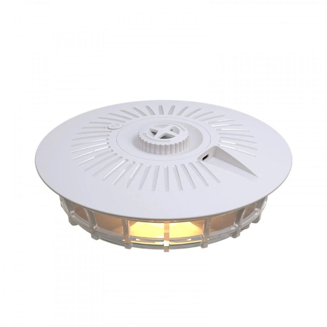 ATE Trampa Luminosa para Pulgas Captura con Placa Adhesiva Incluye 5 Tablas y Cable Micro USB
