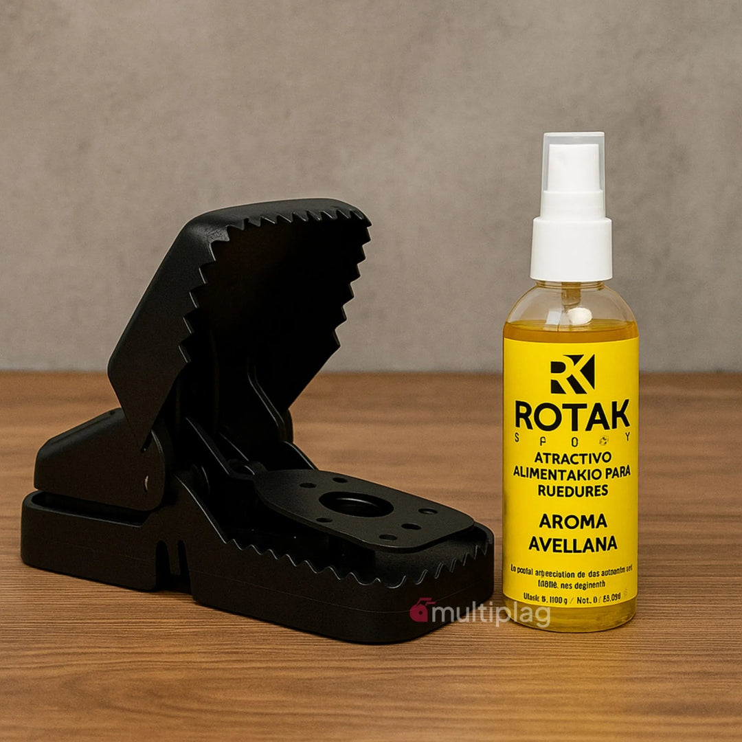 Rotak Spray – Atrayente Alimentario Roedores Sin Tóxicos ni Alérgenos