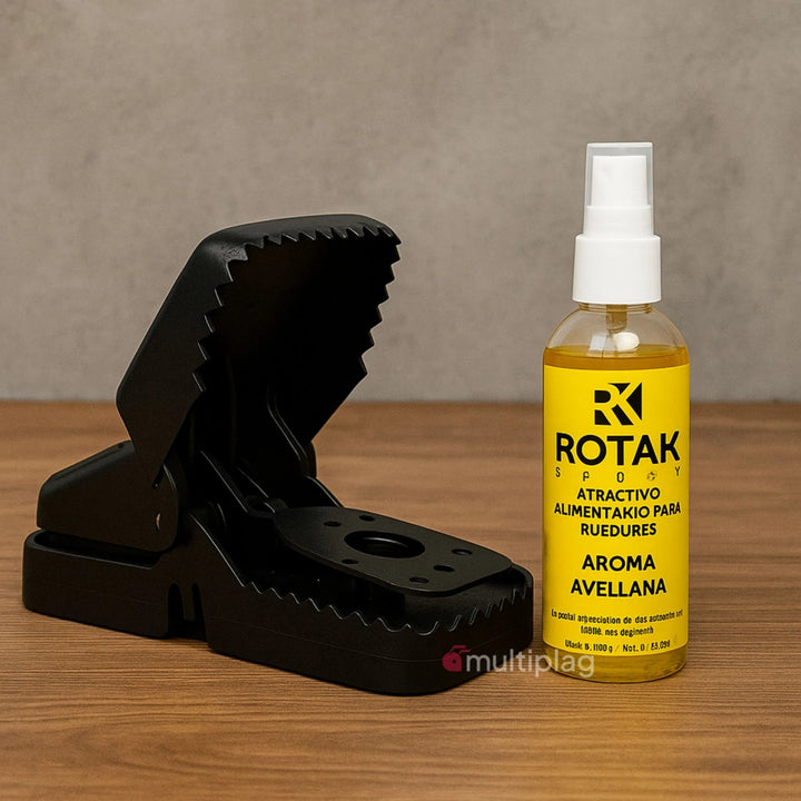 Rotak Spray – Atrayente Alimentario Roedores Sin Tóxicos ni Alérgenos