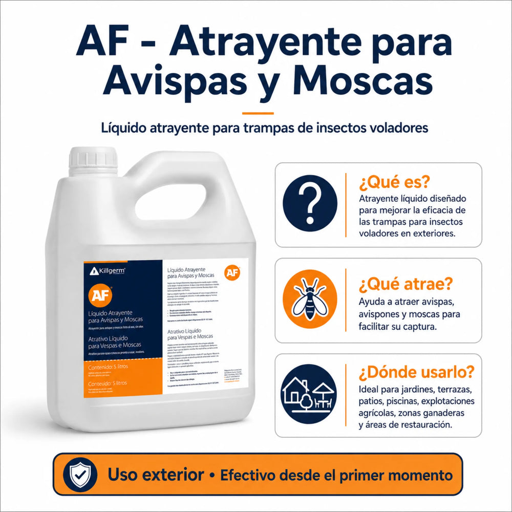 Atrayente para Avispas y Moscas AF 5 litros