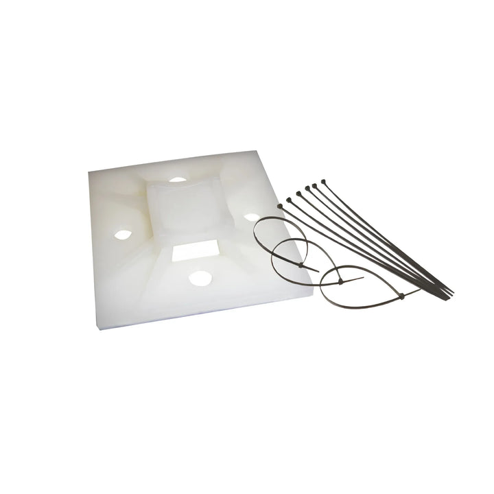 Bases Tubulares Bird Free Pack 15 Unidades | Adaptador para Instalación en Tuberías y Barandillas