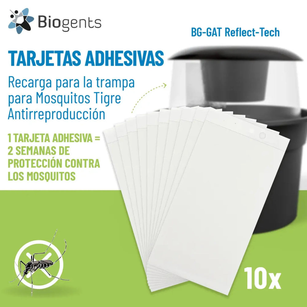 Recambios originales para trampas Biogents BG-GAT 10 unidades