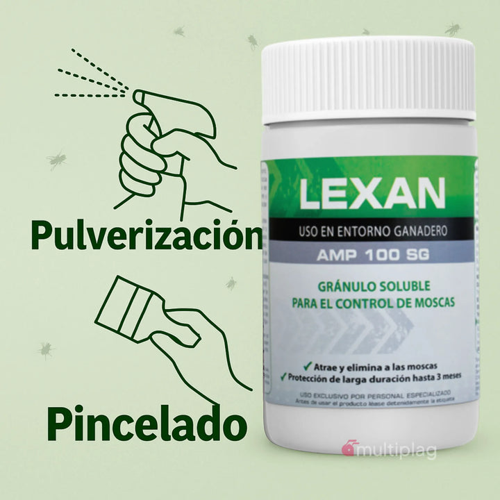 Cebo Mosquicida Lexan AMP 100 SG – Cebo Granulado para Control de Moscas