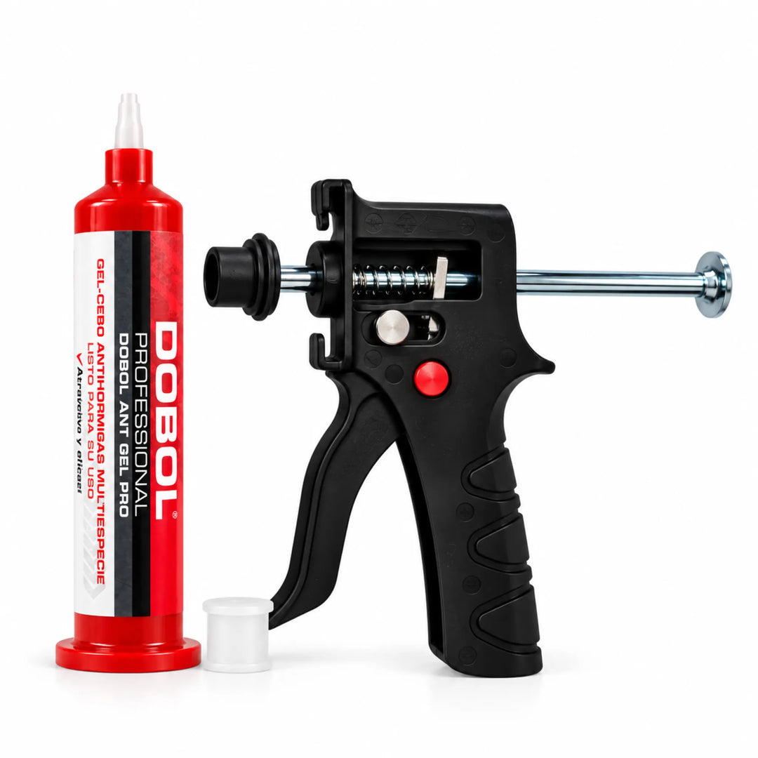 Dobol Ant Gel Pro es un cebo insecticida para hormigas de alta eficacia y gran poder atrayente, que mantiene su frescura hasta 4 semanas para un control prolongado.