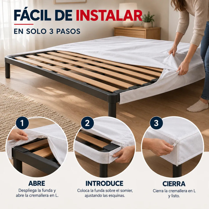 Funda Anti Chinches y ácaros para Somier