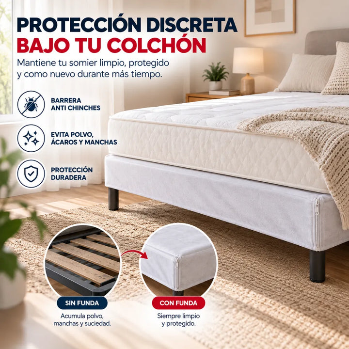 Funda Anti Chinches y ácaros para Somier