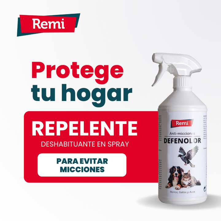 DEFENOLOR anti micciones para perros, gatos y palomas