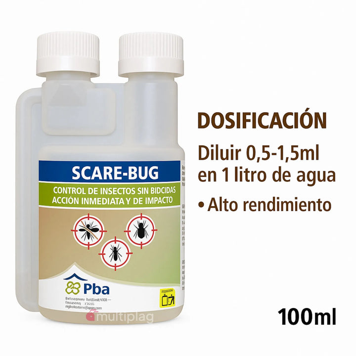 Insecticida Físico Scare-Bug 100 ml – Control de Insectos sin Biocidas