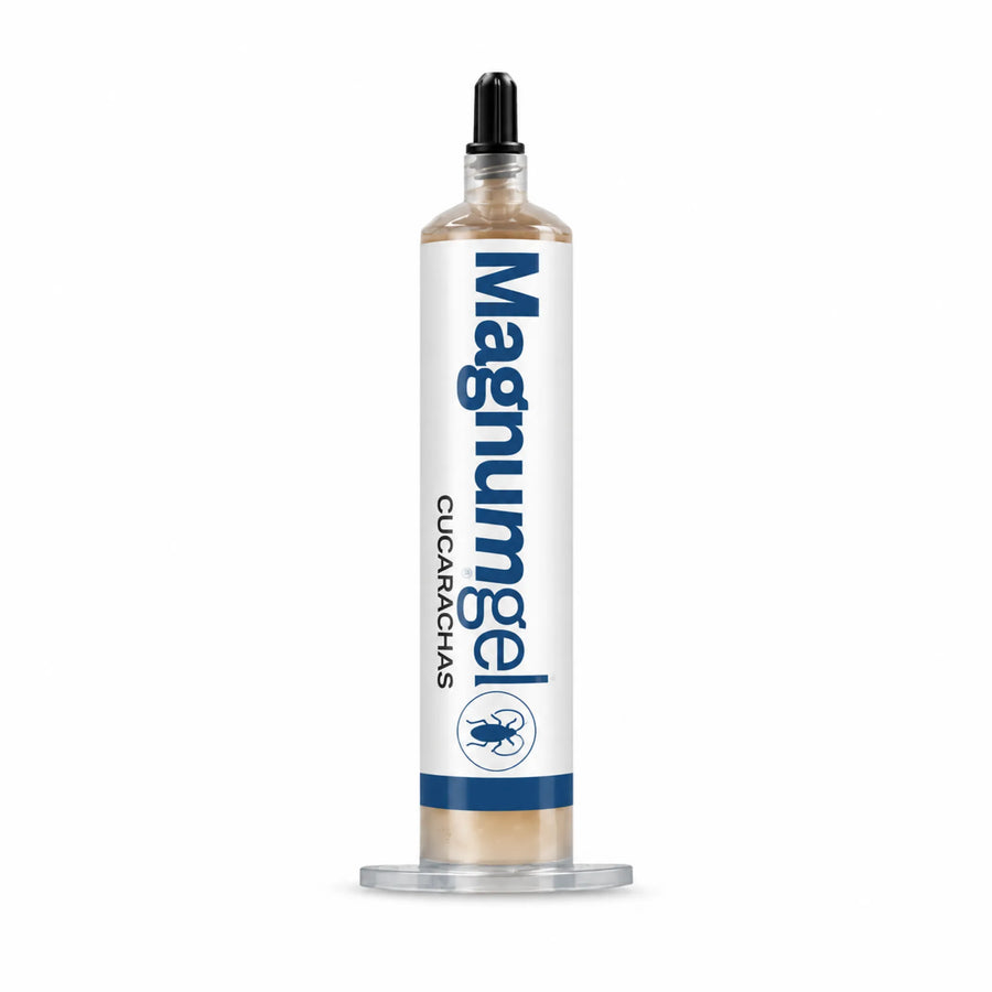 Gel Magnum Insecticida diseñado para ofrecer un control rápido y eficiente de las cucarachas, tanto ninfas como adultos. Con su fórmula, garantiza un tratamiento efectivo sin prolongar el proceso, proporcionándote un entorno libre de plagas en poco tiempo.