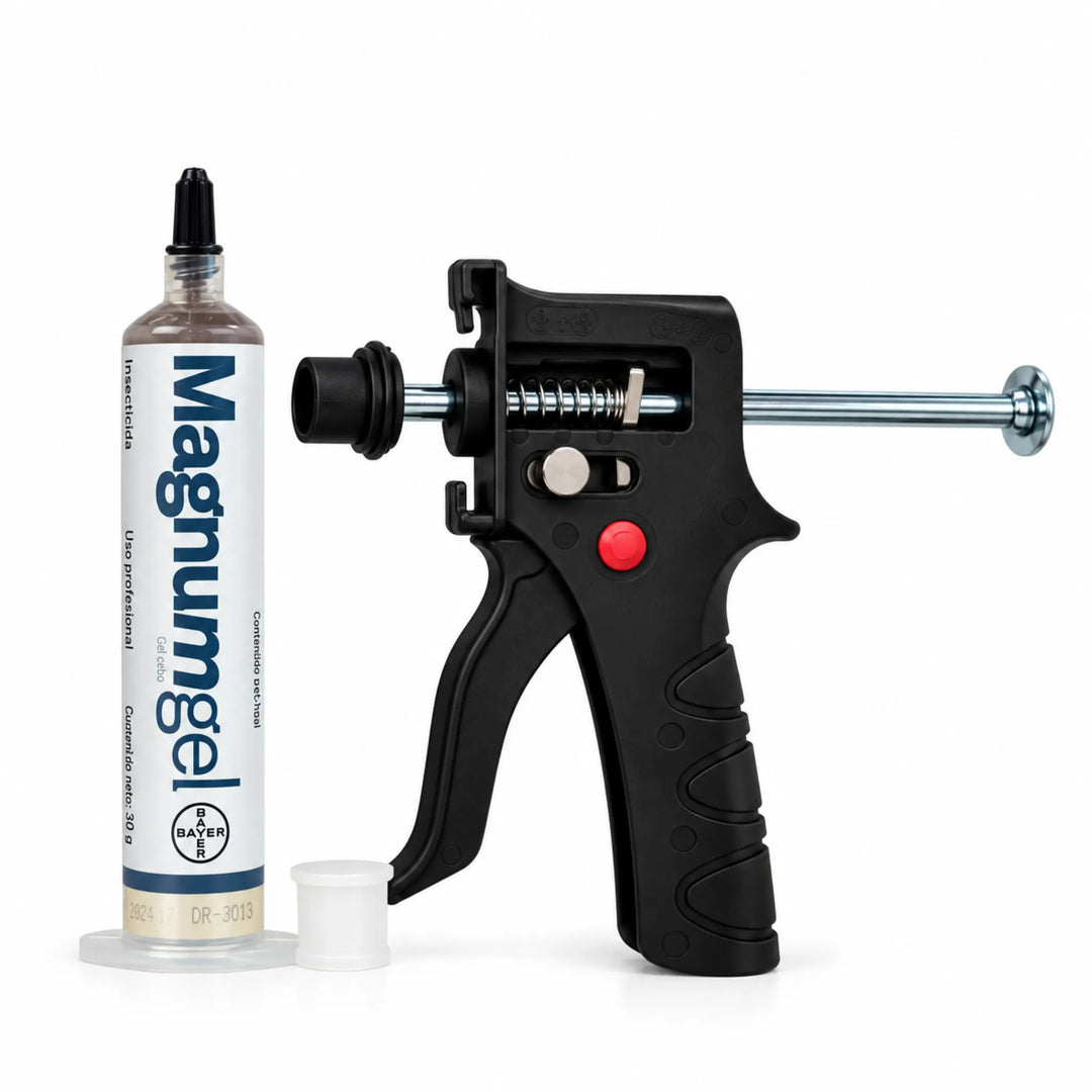Gel Magnum Insecticida diseñado para ofrecer un control rápido y eficiente de las cucarachas, tanto ninfas como adultos. Con su fórmula, garantiza un tratamiento efectivo sin prolongar el proceso, proporcionándote un entorno libre de plagas en poco tiempo.