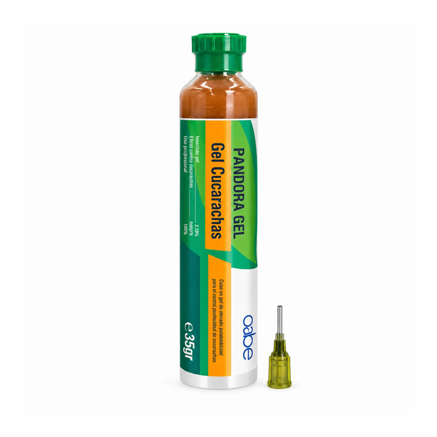 Pandora Gel 35 g es un cebo insecticida con imidacloprid al 2,15 % para el control eficaz de cucarachas, incluso aquellas que muestran aversión a los cebos tradicionales.