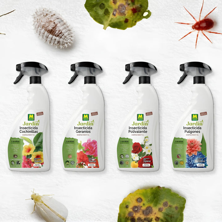 Acción insecticida y acaricida por contacto sobre todas las fases de desarrollo Massó