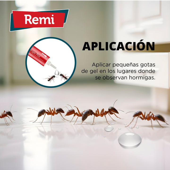 Remi - Formiga Gel Plus | Assassino de insetos formigas | Isca