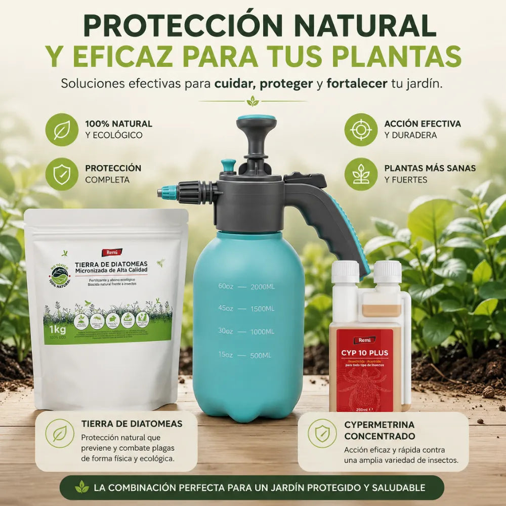 Pulverizador diseñado para el cuidado de plantas, huertos y tareas de limpieza