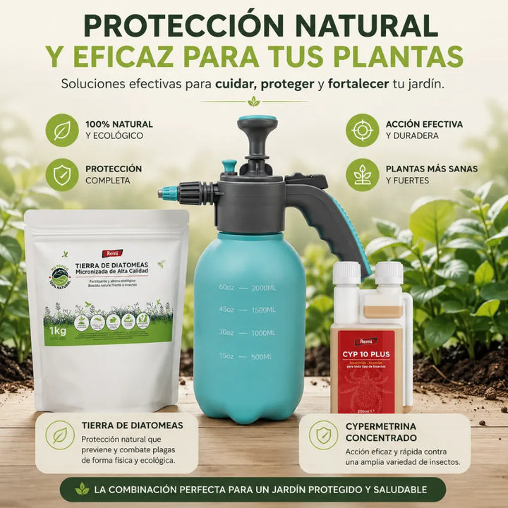 Pulverizador diseñado para el cuidado de plantas, huertos y tareas de limpieza