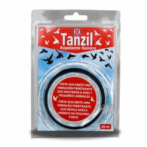 Tanzil - Repelente sonoro para pájaros 30 metros