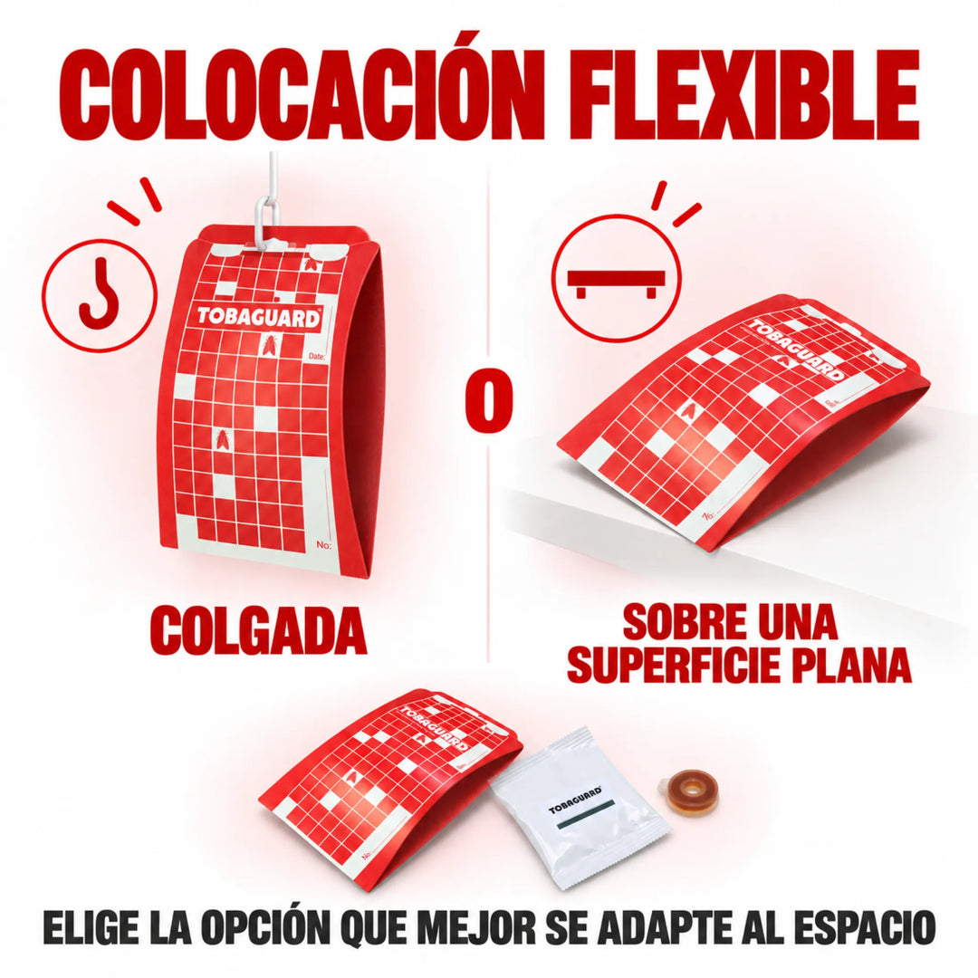 Tobaguard CB 10 uds Trampa de Feromonas para Lasioderma serricorne Escarabajo del Tabaco
