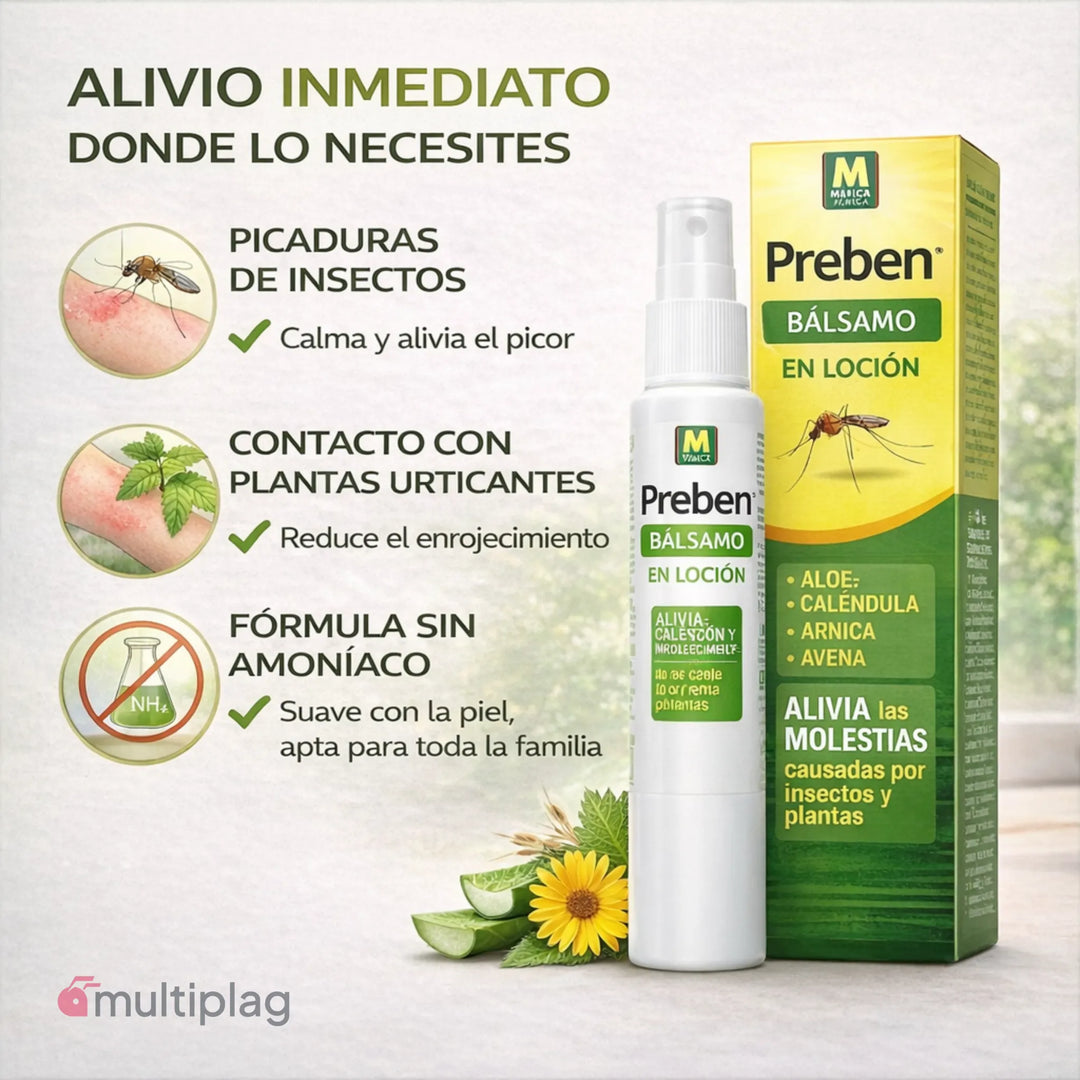 Preben Bálsamo en loción picaduras mosquitos