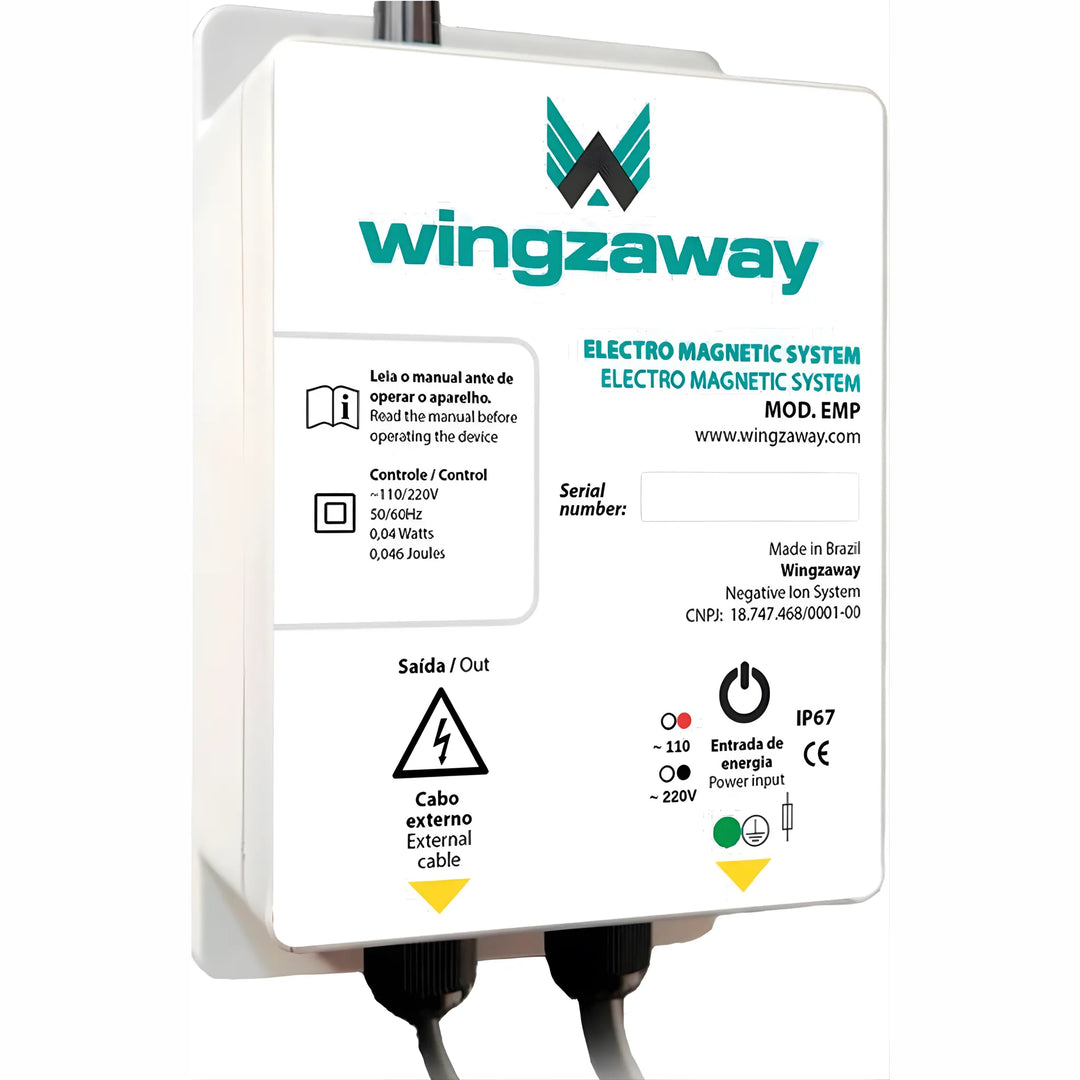 Sistema anti palomas Wingzaway electromagnético hasta 200 m lineales