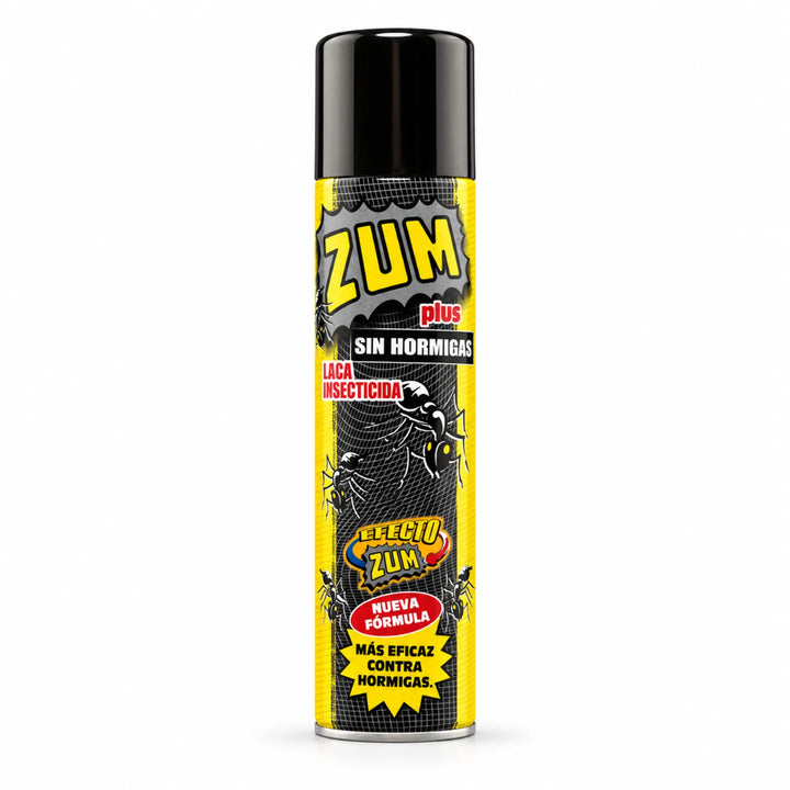 Spray Zum Plus Hormigas de 300 especial contra las hormigas. Con una sola aplicación elimina las hormigas de su hogar.