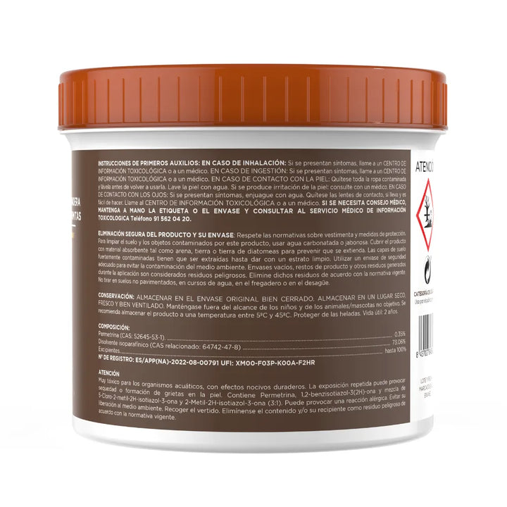 Gel Protector para Madera contra Carcoma y Termitas insecticida para madera con acción preventiva y curativa