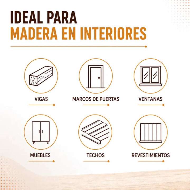 Gel Protector para Madera contra Carcoma y Termitas insecticida para madera con acción preventiva y curativa