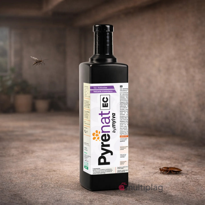 Insecticida emulsionable Pyrenat EC con piretrinas naturales para pulverización