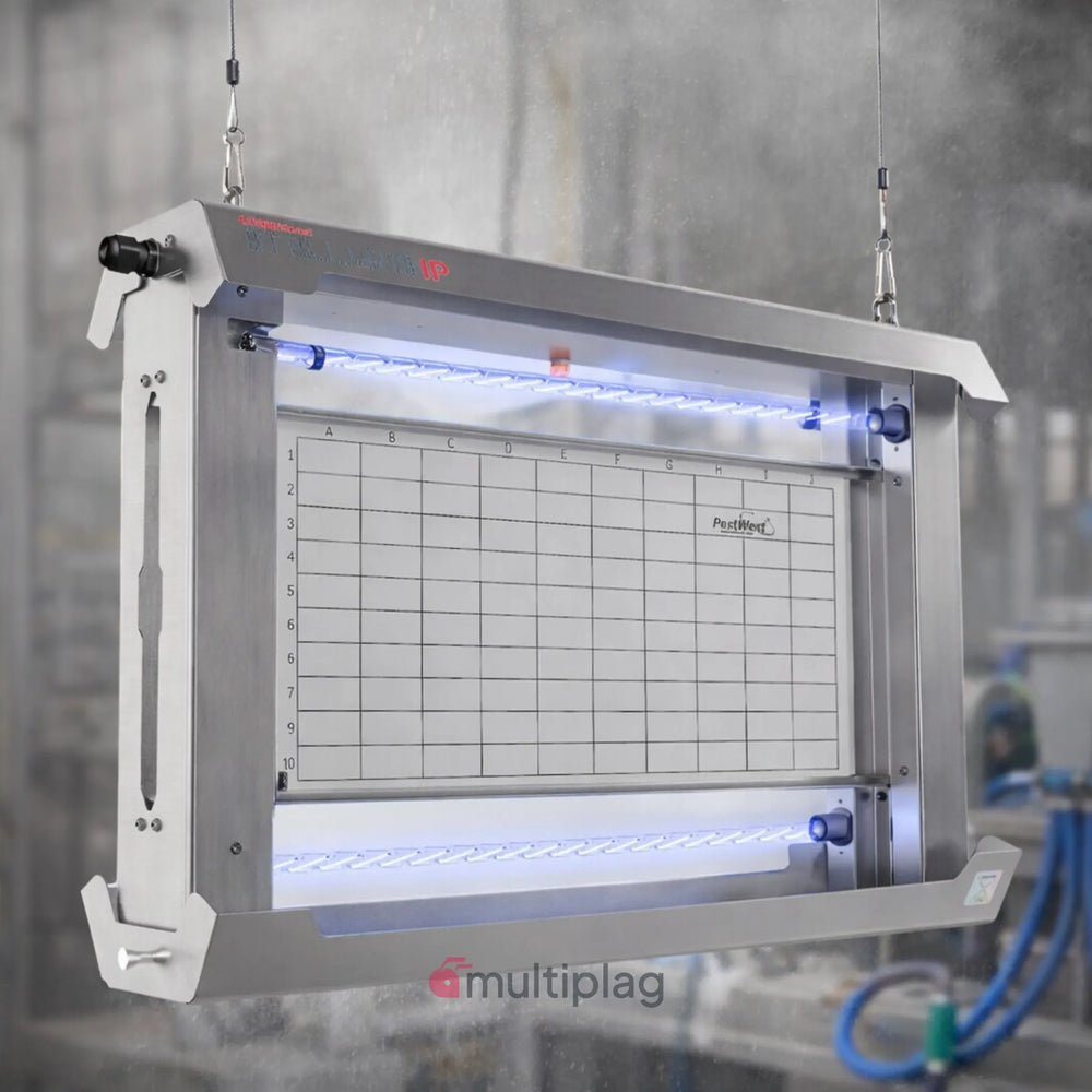 Trampa moscas LED Chameleon Stellaris IP66 para industria alimentaria