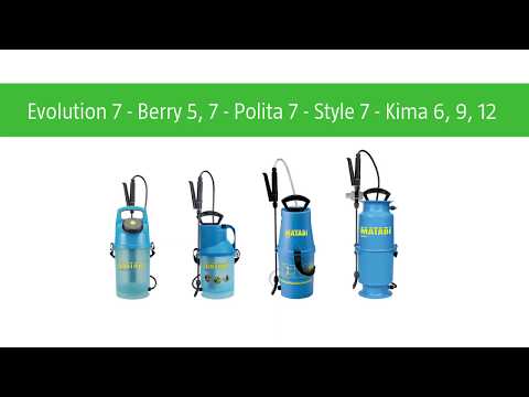 Kit de manutenção Matabi para pulverizadores de 5L a 12L